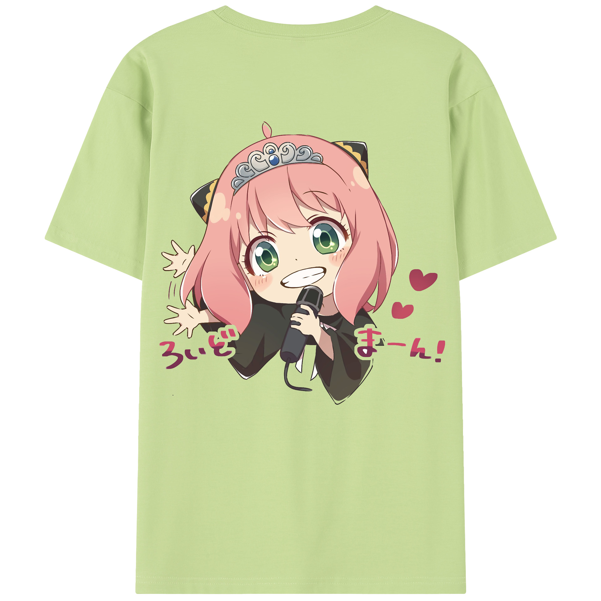 （画像用） SPY×FAMILY间谍家家酒 綿100％半袖Tシャツ（背面プリント）